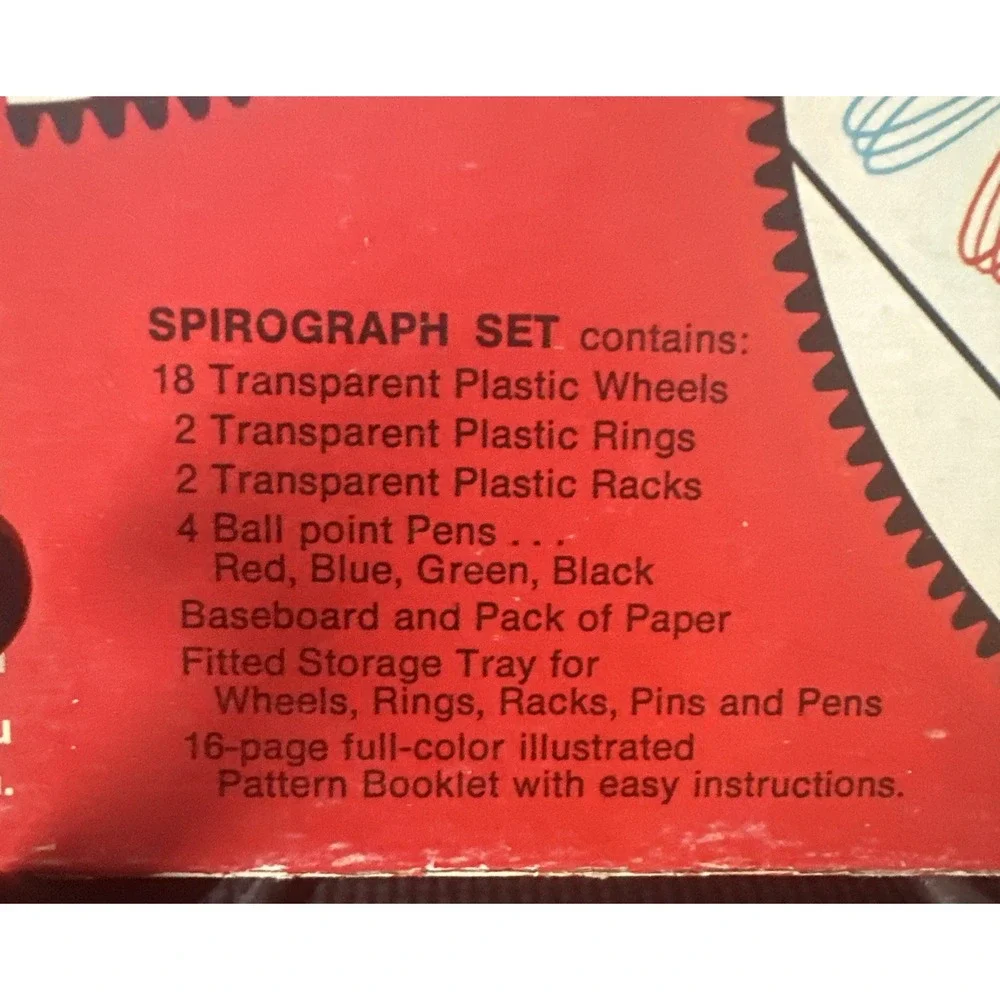 Vintage 1967 Kenner's New Spirograph Set  Original Box Please Read